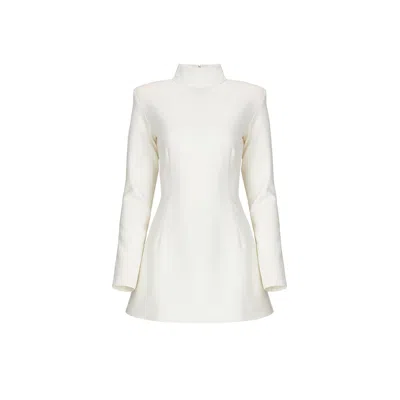 Vestiaire D'un Oiseau Libre Women's White Wool Mini Dress