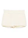 Vestiaire D'un Oiseau Libre Wool Skort In White