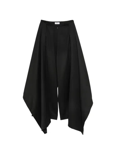 Vestiaire D'un Oiseau Libre 지퍼 팔라초 팬츠 In Black