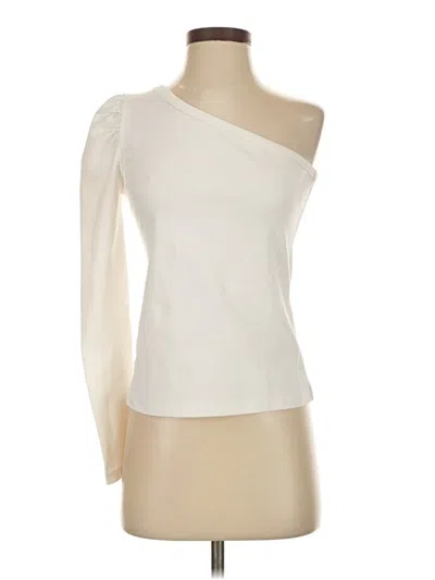 Pre-owned Vestique 3/4 Sleeve Blouse In Ivory