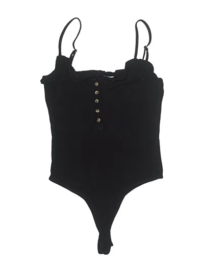 Pre-owned Vestique Bodysuit In Black