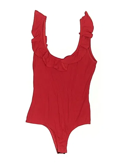 Pre-owned Vestique Bodysuit In Red