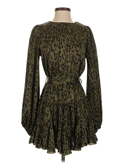 Pre-owned Vestique Casual Dress In Green