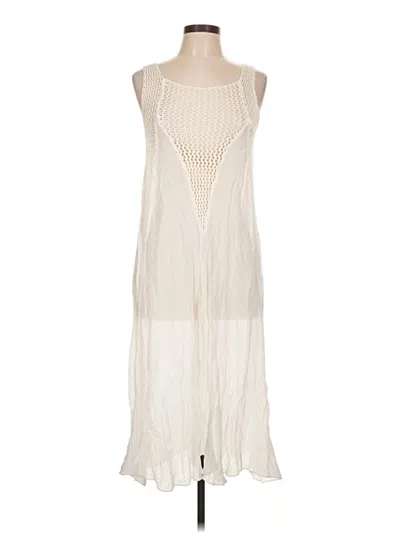 Pre-owned Vestique Casual Dress In Ivory
