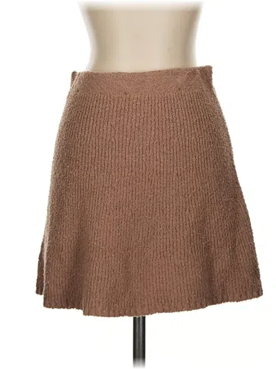 Pre-owned Vestique Casual Skirt In Brown