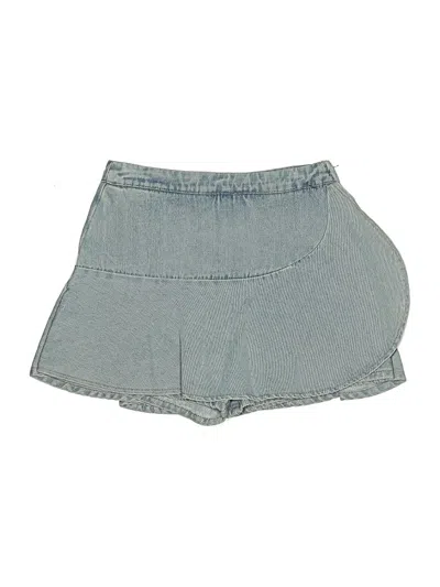 Pre-owned Vestique Denim Skirt In Blue