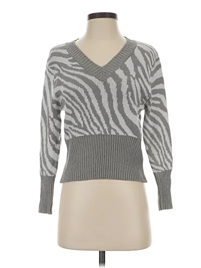Pre-owned Vestique Pullover Sweater In Silver