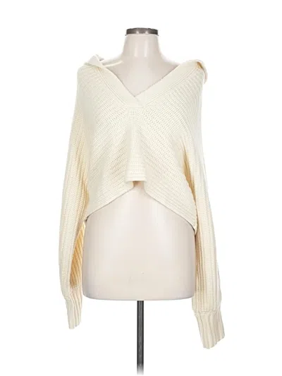 Pre-owned Vestique Pullover Sweater In White