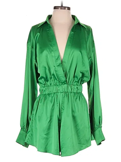 Pre-owned Vestique Romper In Green