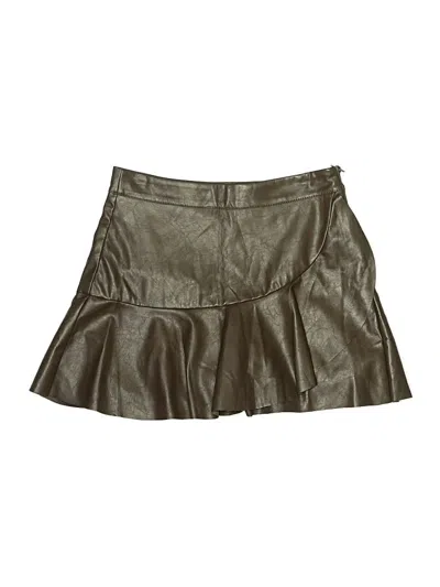 Pre-owned Vestique Skort In Brown