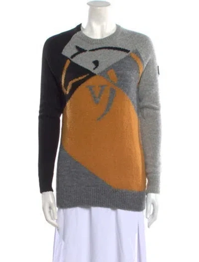 Pre-owned Vestrum Mohair Printed Sweater W/ Tags In Multi