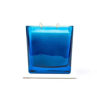 Veta Nell Blue Luna No. 4 Candle - Gift Packaging + Coco Wax + Essential Oils - 8oz