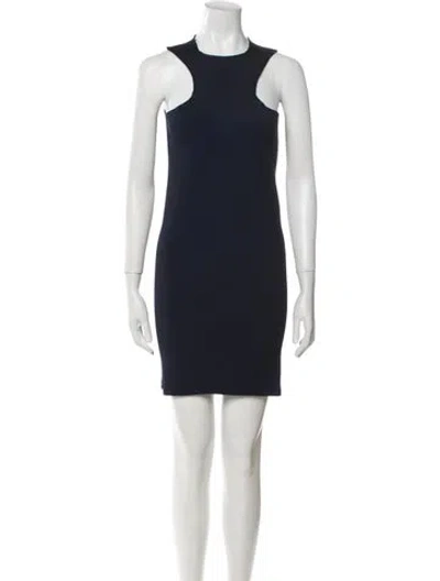 Pre-owned Vetements 2015 Mini Dress In Blue