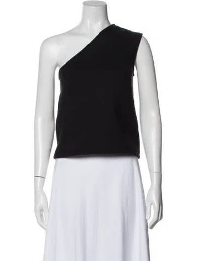 Pre-owned Vetements 2015 One-shoulder Top In Black
