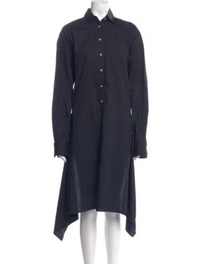 Pre-owned Vetements 2016 Long Dress In Blue