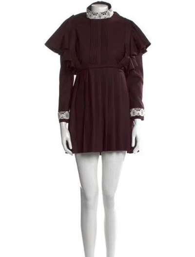 Pre-owned Vetements 2016 Mini Dress In Brown