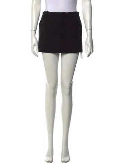 Pre-owned Vetements 2016 Mini Skirt In Black