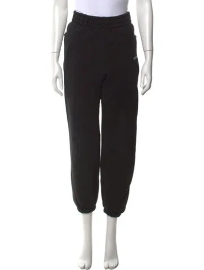 Pre-owned Vetements 2017 Embroidered Accent Sweatpants In Black