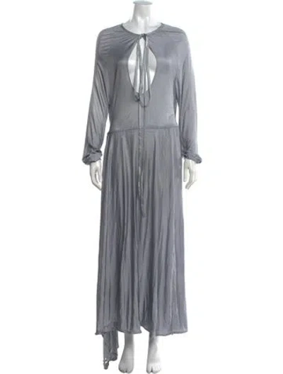 Pre-owned Vetements 2017 Long Dress W/ Tags In Blue