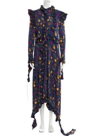 Pre-owned Vetements 2017 Midi Length Dress W/ Tags In Blue