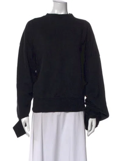Pre-owned Vetements 2018 Crew Neck Sweatshirt In Black