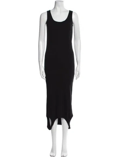 Pre-owned Vetements 2018 Long Dress In Black