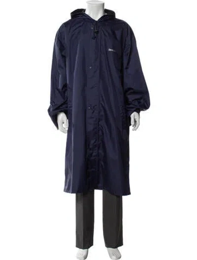 Pre-owned Vetements 2018 'scorpio' Parka In Blue