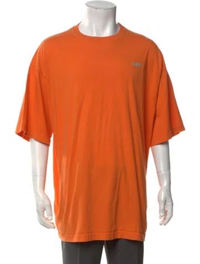 Pre-owned Vetements 2018 Staff Shirt In Orange
