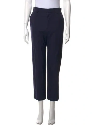 Pre-owned Vetements 2018 Straight Leg Pants In Blue