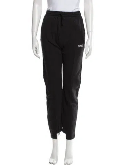 Pre-owned Vetements 2018 Sweatpants In Black