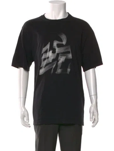 Pre-owned Vetements 2019 Chinese Zodiac Horoscope T-shirt In Black