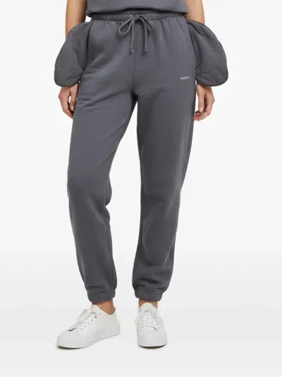 Pre-owned Vetements 2019 Inside-out Pocket Track Pants In Gray