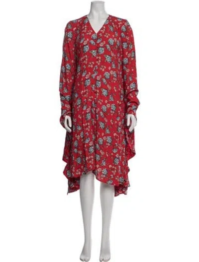 Pre-owned Vetements 2019 Midi Length Dress W/ Tags In Red