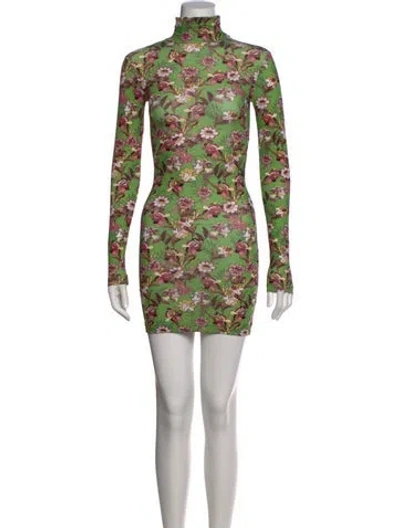 Pre-owned Vetements 2019 Mini Dress In Green