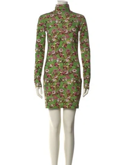Pre-owned Vetements 2019 Mini Dress In Green