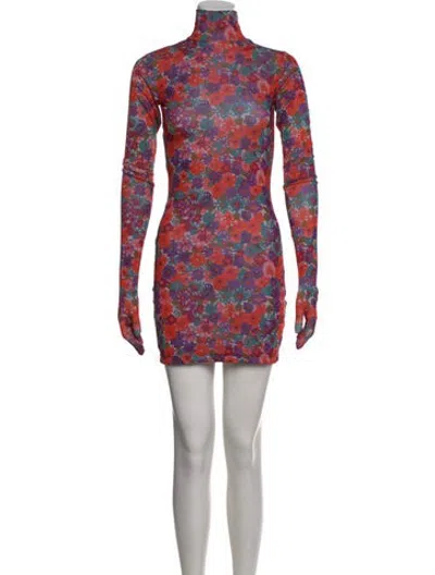 Pre-owned Vetements 2019 Mini Dress In Orange