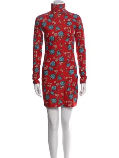 Pre-owned Vetements 2019 Mini Dress In Red