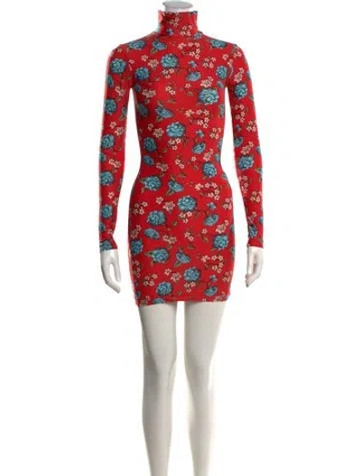 Pre-owned Vetements 2019 Mini Dress In Red