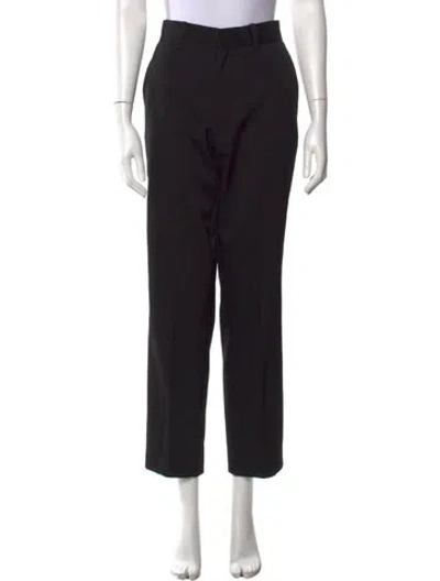 Pre-owned Vetements 2019 Straight Leg Pants In Black