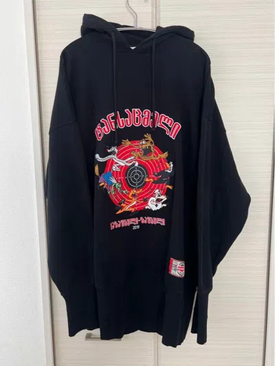 Pre-owned Vetements 2019  19ss Augmented Reality Cartoon In Black