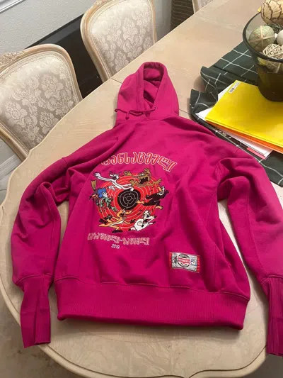 Pre-owned Vetements 2019  19ss Augmented Reality Cartoon In Pink