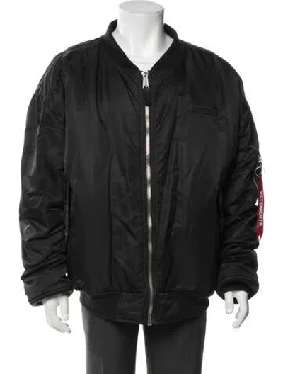 Pre-owned Vetements 2019 Windbreaker In Black