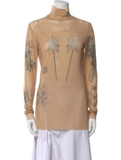 Pre-owned Vetements 2020 Tattoo Sweatshirt In Neutral