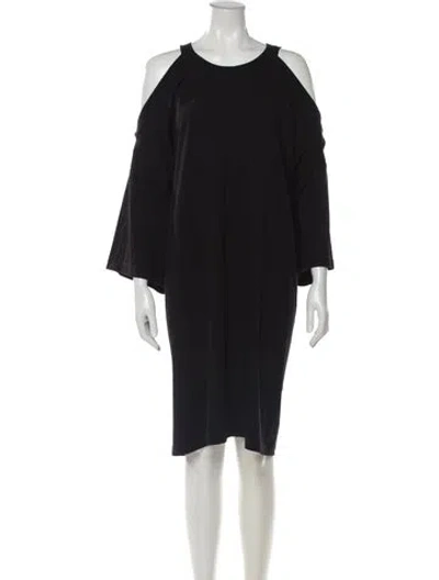 Pre-owned Vetements 2021 Knee-length Dress In Black