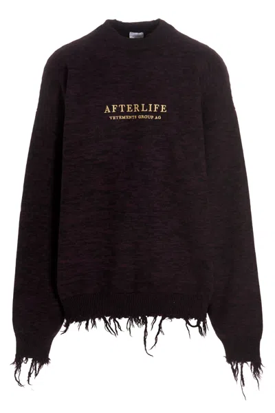VETEMENTS VETEMENTS 'AFTERLIFE' SWEATER