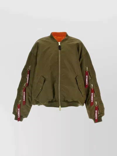 VETEMENTS 'ALPHA INDUSTRIES EDITION' REVERSIBLE BOMBER JACKET