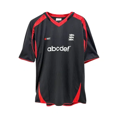 Pre-owned Vetements Alphabet Jersey 'black/red' | Men's Size Xl