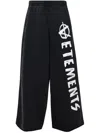 Vetements Black Anarchy Sweatpants In Black