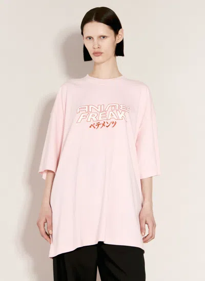 VETEMENTS ANIME FREAK T-SHIRT