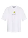 Vetements Be Yourself Oversized T-shirt In White